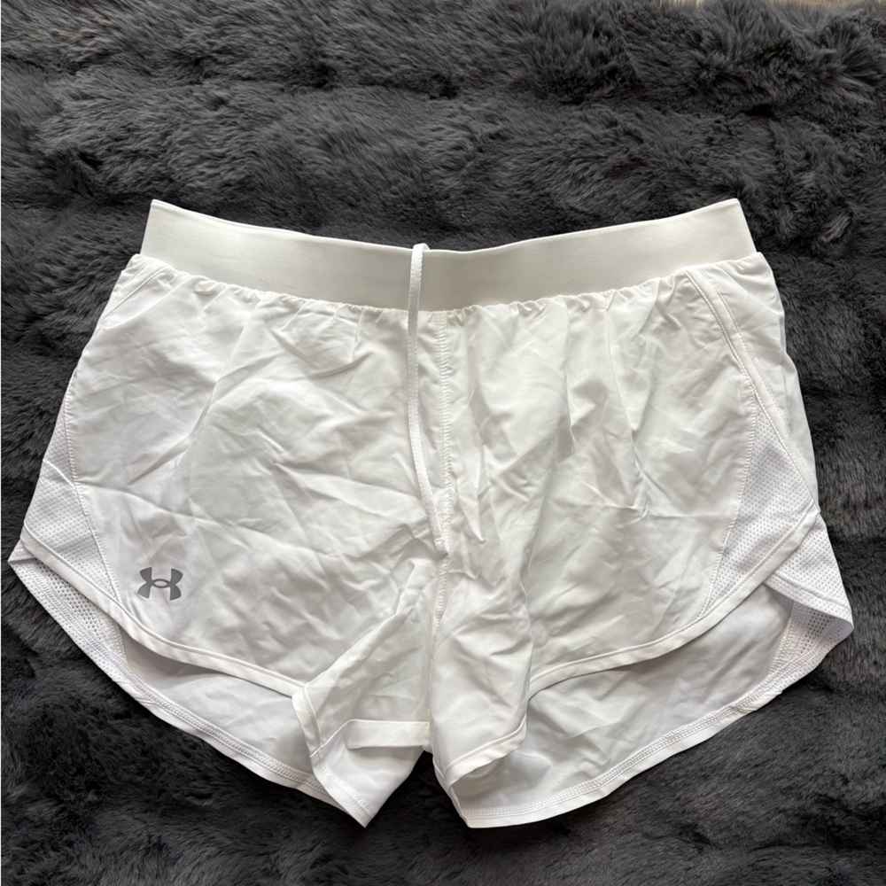 Under Armour White HeatGear Shorts